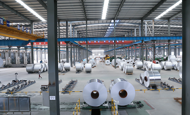 rouleau d'aluminium industriel en stock